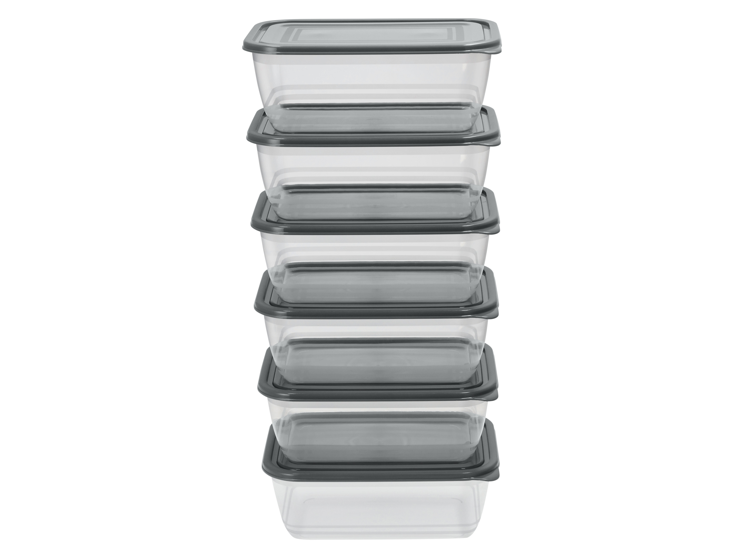 SILVERCREST® Frischhaltedosen-Sets PP XXL (6 x 2,0 l)