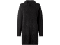 Schwarzer Pullover mit Kragen und V-Ausschnitt