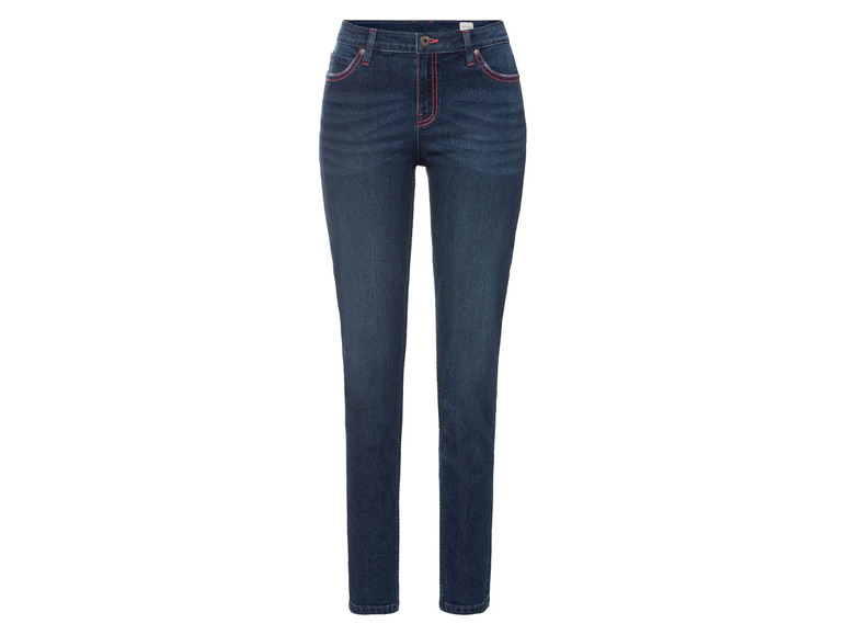 Gehe zu Vollbildansicht: ESMARA® Damen Jeans, Slim fit, mit Reißverschluss - Bild 2
