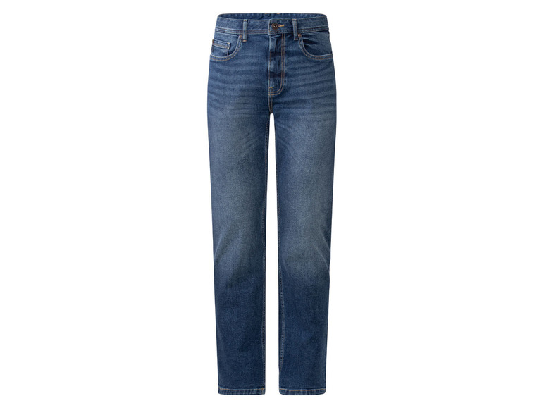 Gehe zu Vollbildansicht: LIVERGY® Herren Jeans, Straight Fit, mit normaler Leibhöhe - Bild 7