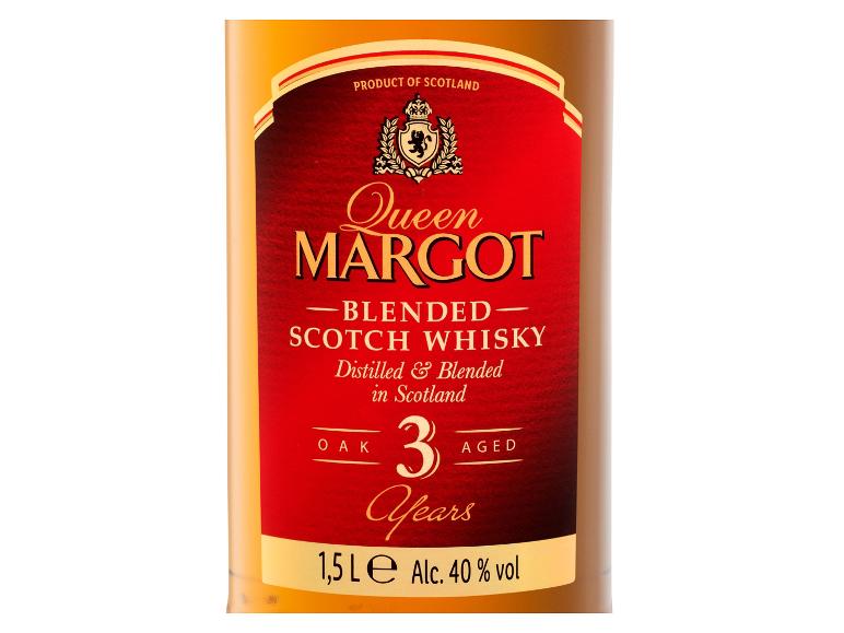 Flasche Queen Margot Blended Scotch Whisky, 3 Jahre alt, 1,5 l, 40 % Vol.