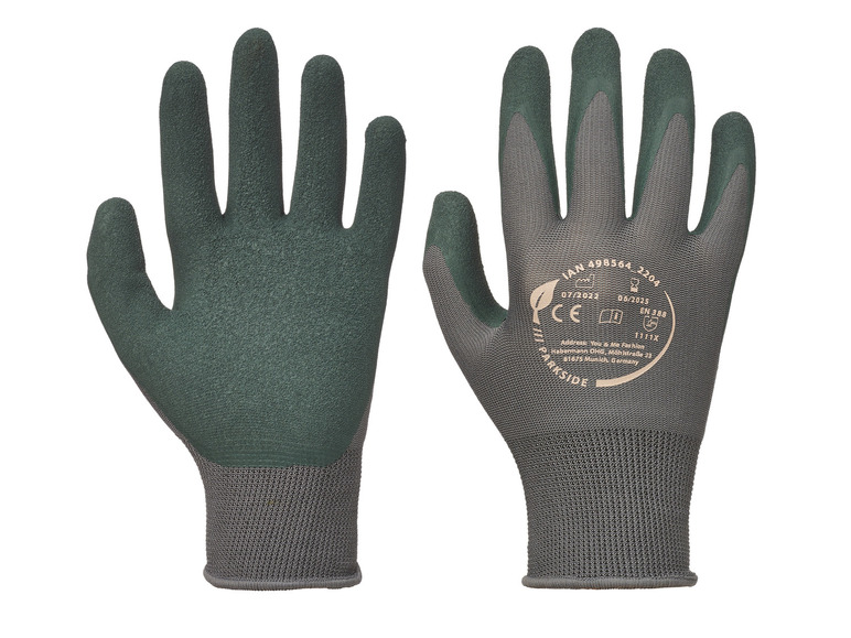 Gehe zu Vollbildansicht: PARKSIDE® Damen/Herren Gartenhandschuhe mit Latexbeschichtung - Bild 3