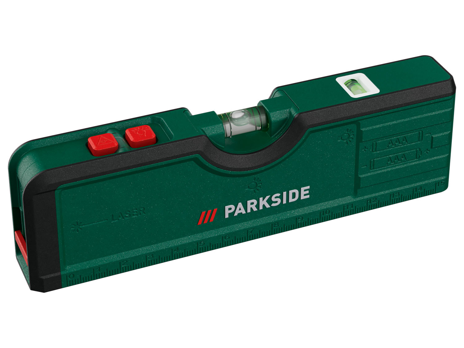 Laserwasserwaage, PARKSIDE® mit Dre… höhenverstellbarem
