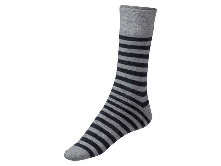 Gehe zu Vollbildansicht: LIVERGY® Herren Socken Thermo, 2 Paar, mit hohem Bio-Baumwollanteil - Bild 4