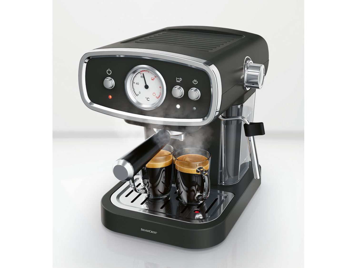 SILVERCREST Espressomaschine »SEM 1050 B1«, mit Siebtr…