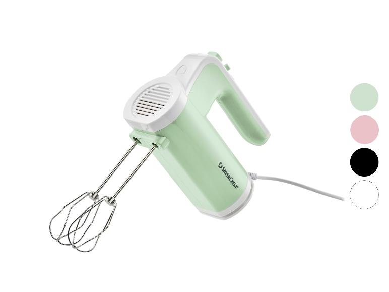 SilverCrest Handmixer in Hellgrün mit Rührbesen und Farboptionen