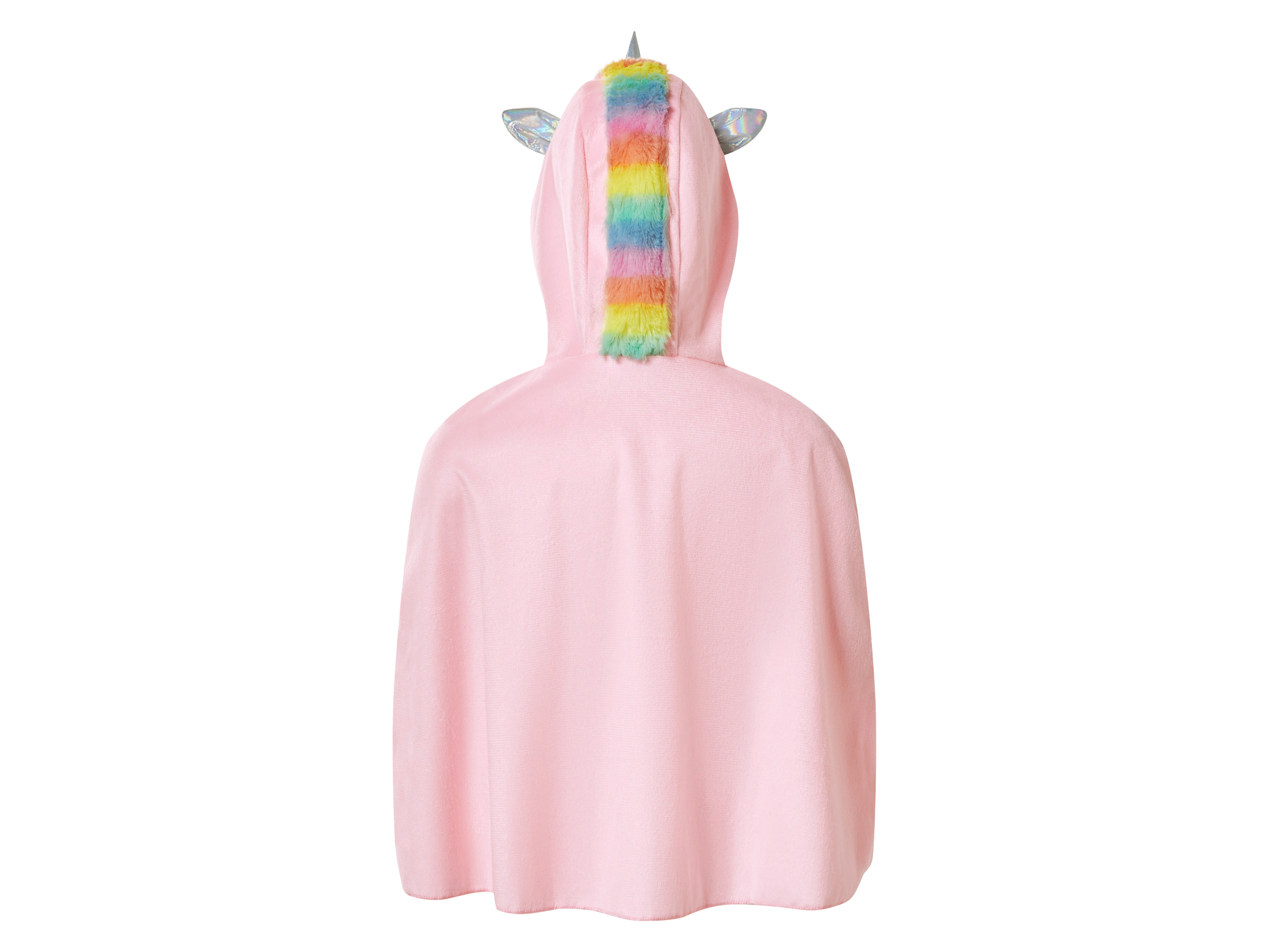 Kleinkinder Mädchen Jungen Umhang Kostüm Plüsch (Einhorn, 98/110) – Bild 3 von 4