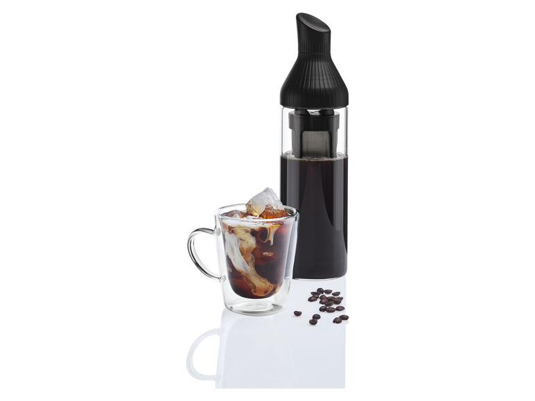 Gehe zu Vollbildansicht: ERNESTO® Cold Brew Kaffeebereiter, aus Glas, mit integriertem Filter - Bild 8