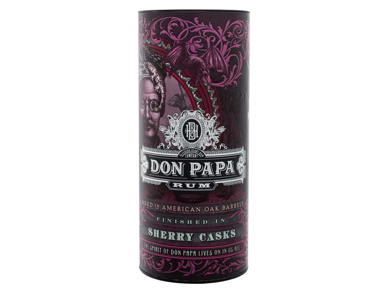Gehe zu Vollbildansicht: Don Papa Rum Sherry Cask mit Geschenkbox 45% Vol - Bild 3