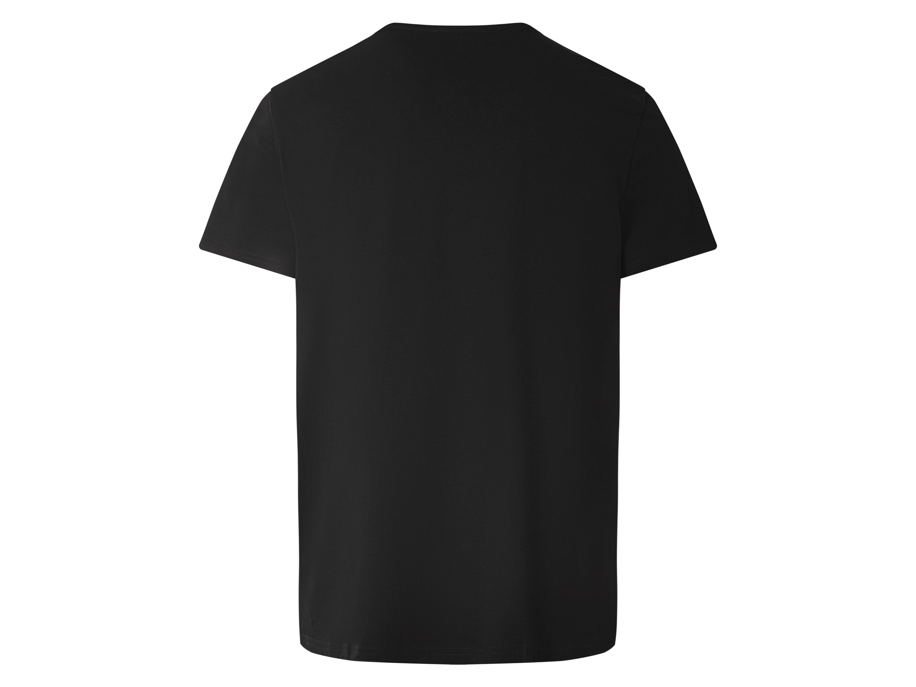 Thumbnail - esmara Men Herren T-Shirt, 5 Stück (Schwarz, S (44/46))