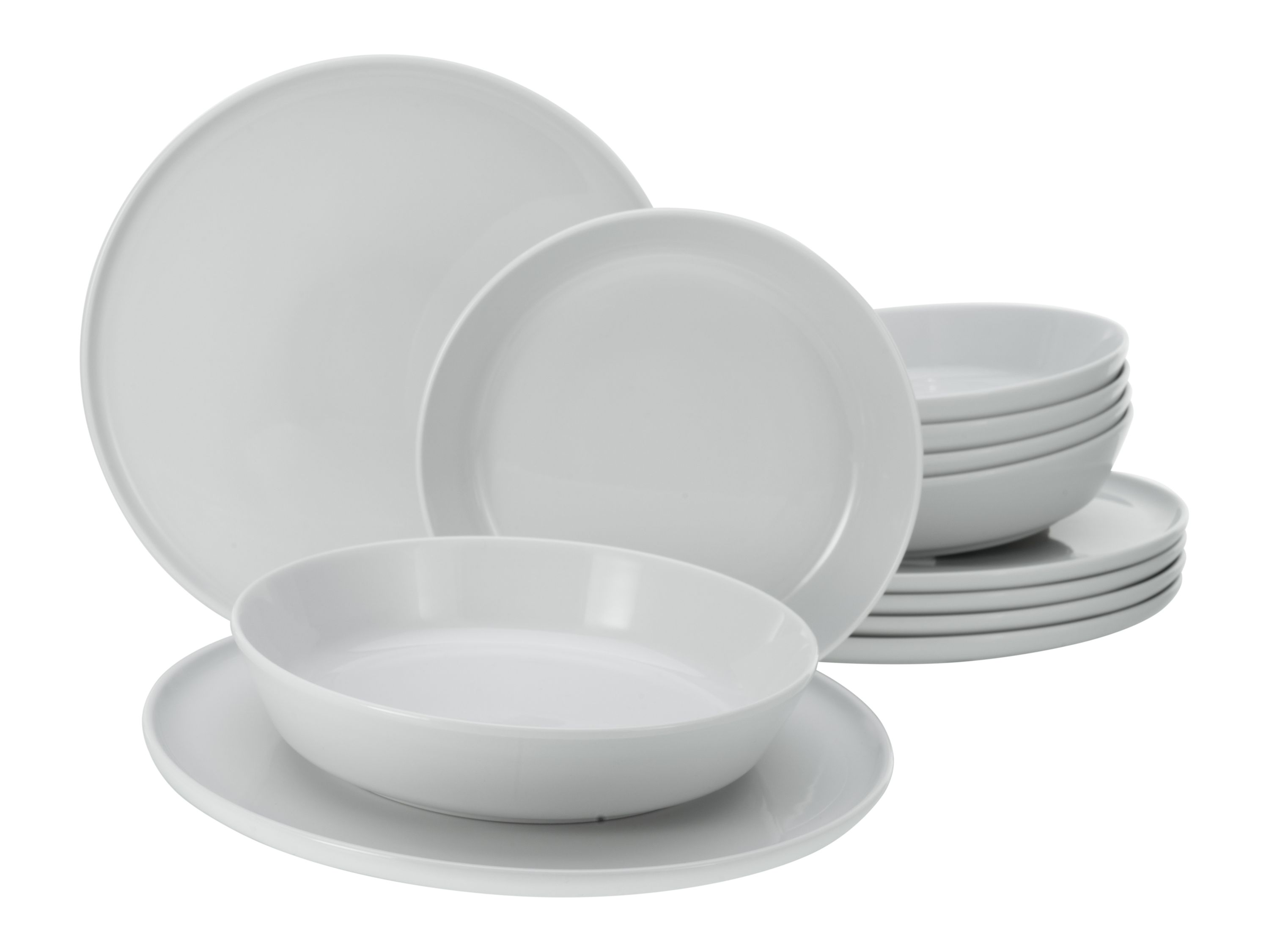 CREATABLE Geschirrset »Chef Collection« (12-teiliges Tafelservice, weiß)""