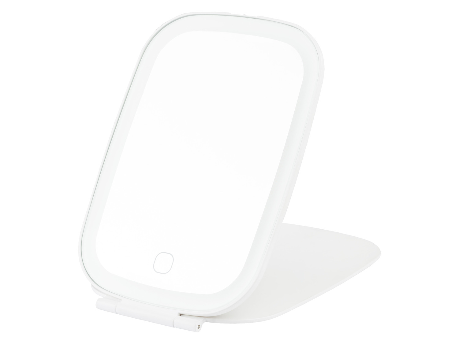 Skycase LED Schminkspiegel Mit 3 Lichtfarben - Wiederaufladbarer Reisespiegel Mit USB | Ultra Dünn & Klappbar