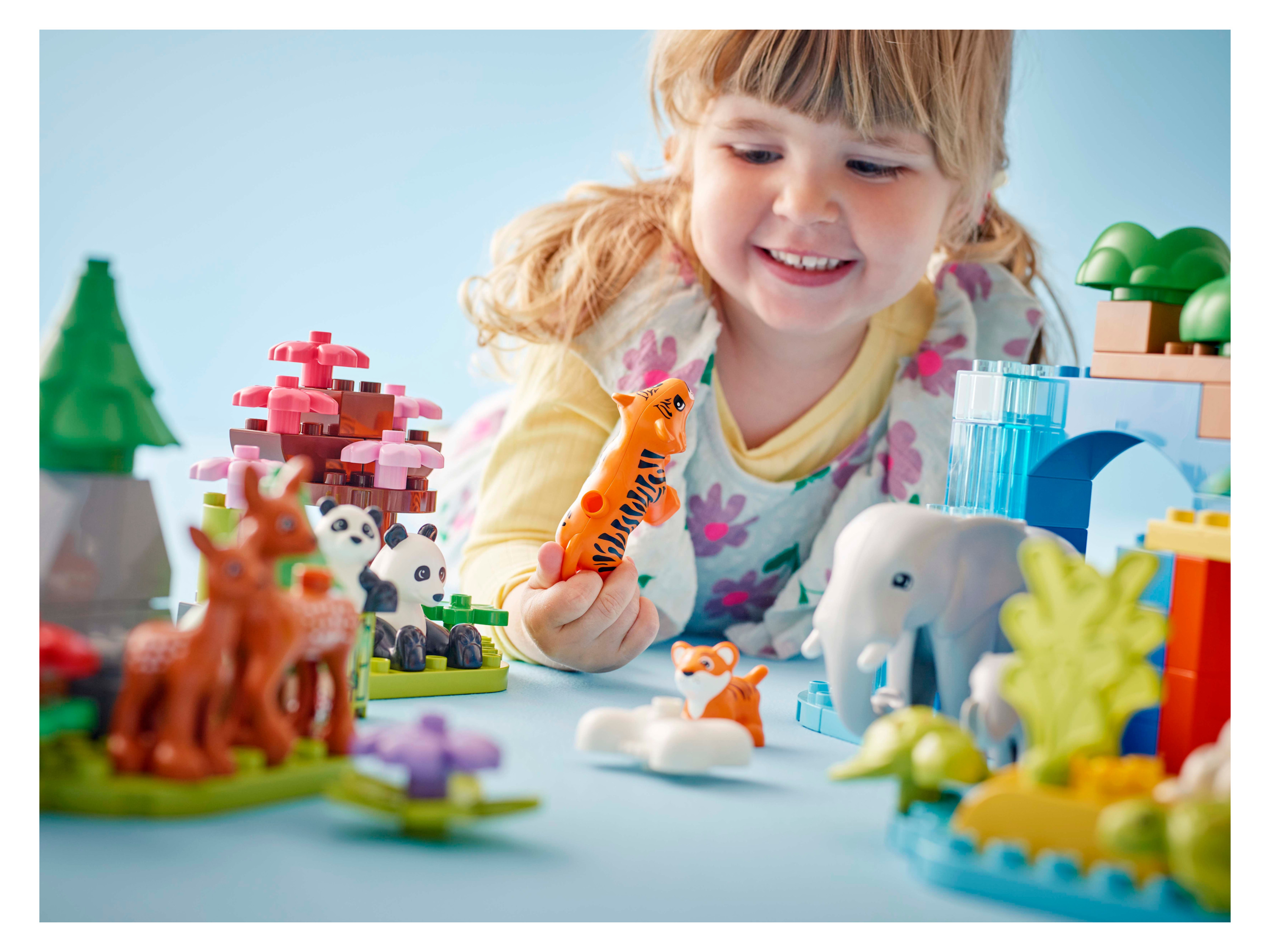 Lego DUPLO Town 10446 Wild Animal Families Building Set 4