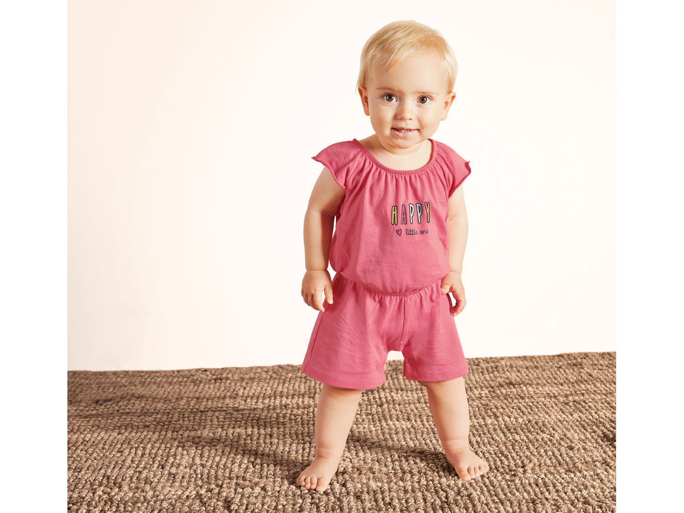LUPILU® Baby Jumpsuit (Pink, 50/56) – Bild 2 von 3