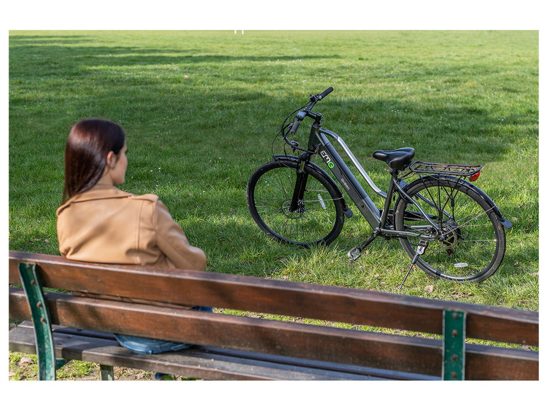 Gehe zu Vollbildansicht: Electric Moving Green E-Bike Cityrad »Queen«, 26 Zoll - Bild 8