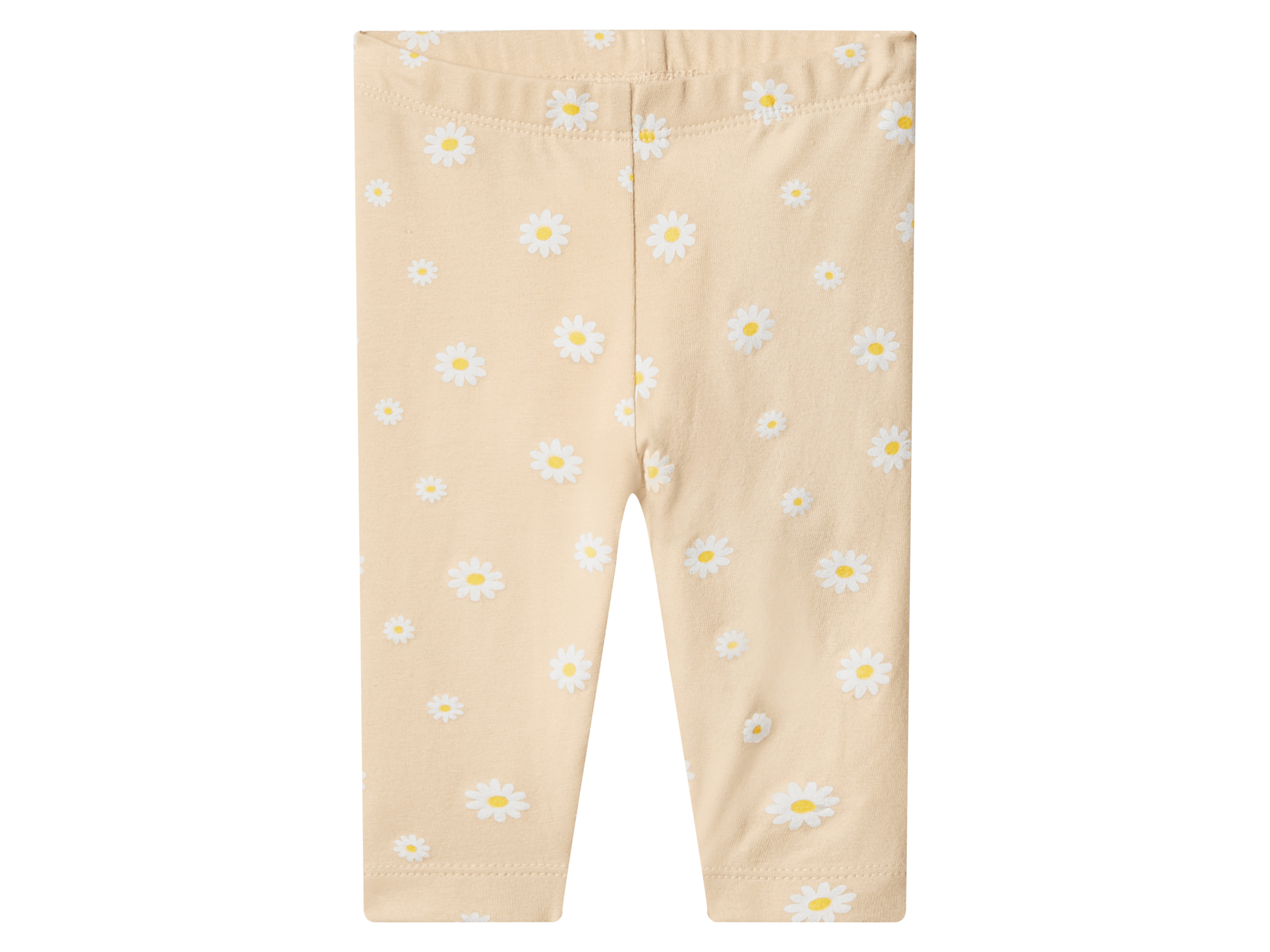 Thumbnail - lupilu® Baby Mädchen Leggings, 2 Stück (beige/navy, 50/56)
