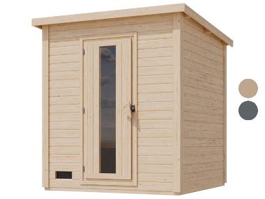Karibu Außensauna »Smally 2«, mit 9kW