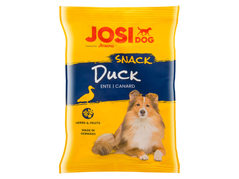 Gehe zu Vollbildansicht: JosiDog Hundesnack Duck, 4 x 90 g - Bild 2