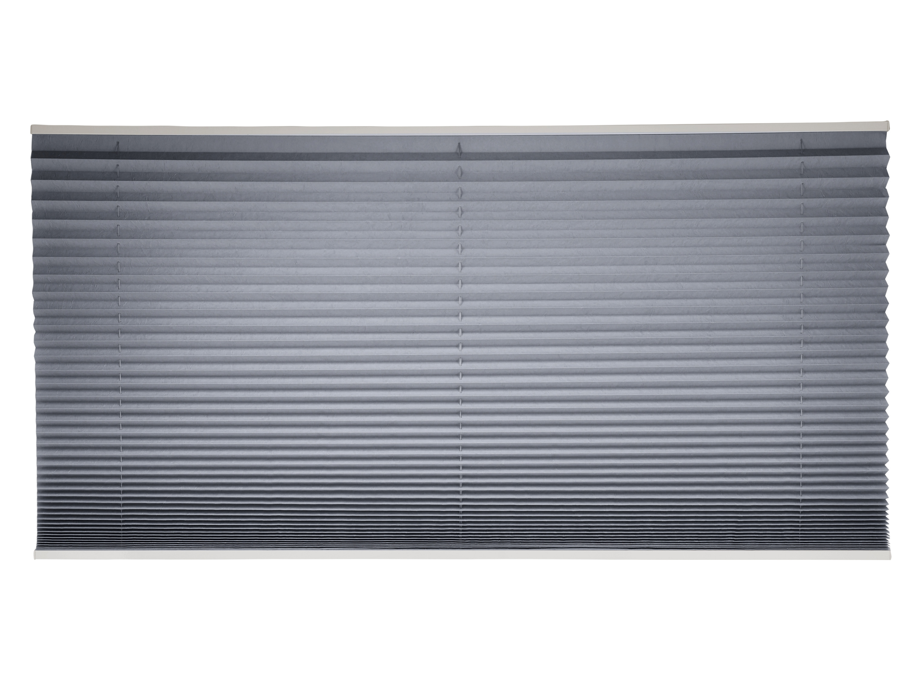 LIVARNO® Plissee Rollo für Fenster, 60 x 130 cm, Montage ohne Bohren (Grau) – Bild 3 von 4