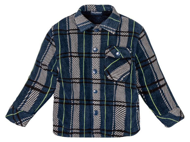 Gehe zu Vollbildansicht: lupilu® Kleinkinder Jungen Overshirt, in modernem Karo-Design - Bild 5