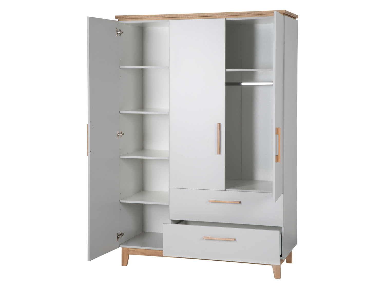 Roba Kleiderschrank 3-türig Caro – Bild 3 von 4