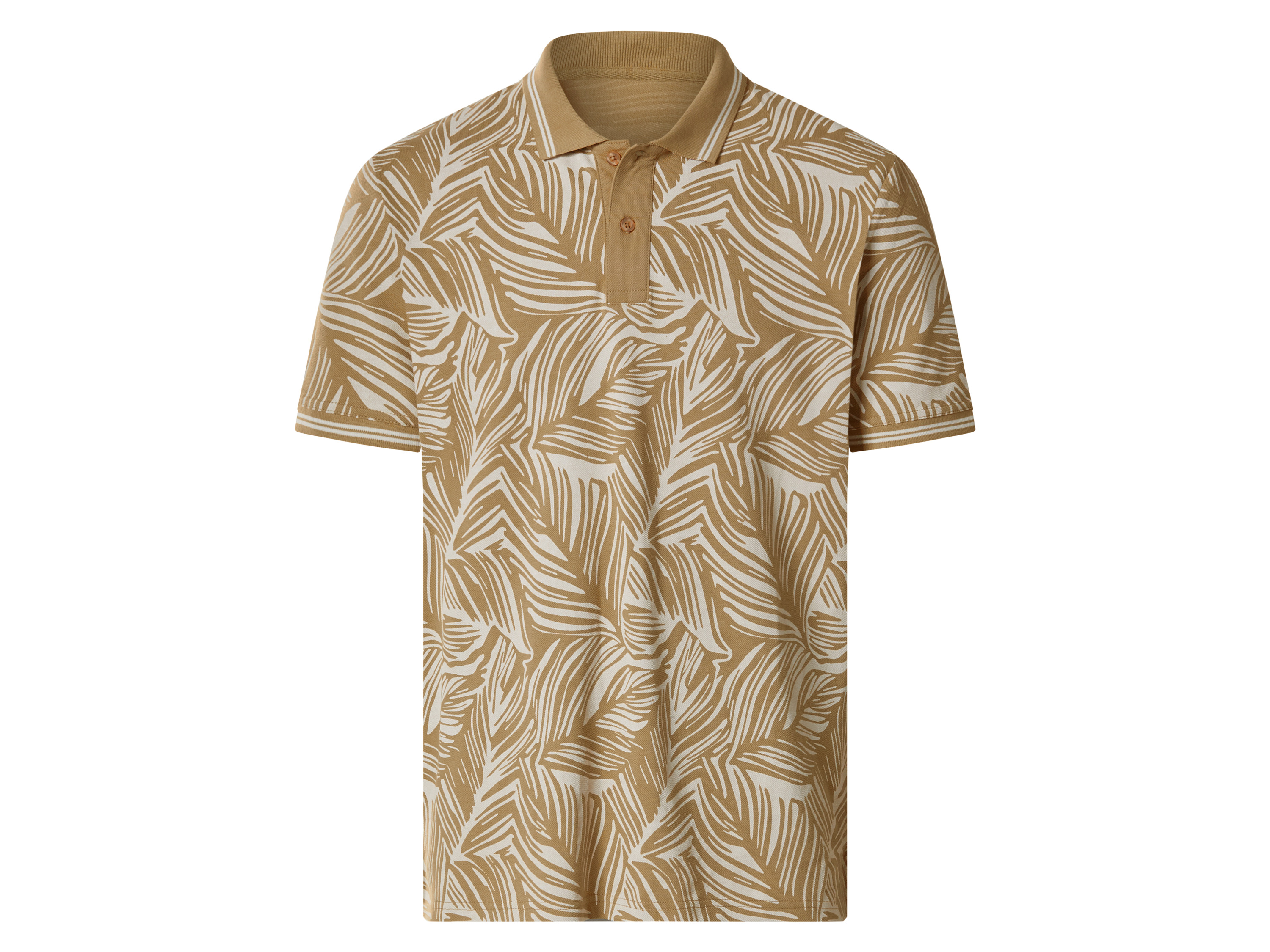 ESMARA MEN Herren Poloshirt (Beige, L (52/54))
