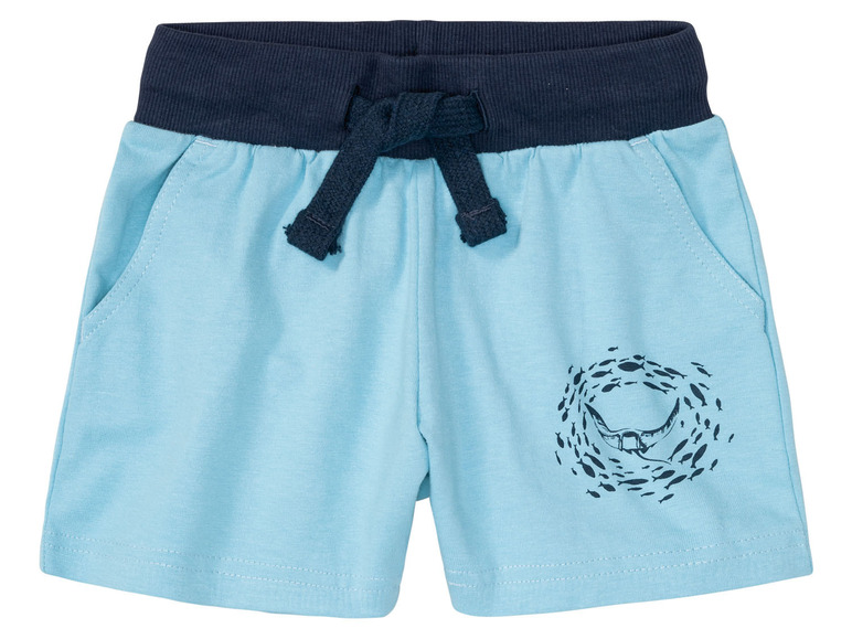Gehe zu Vollbildansicht: lupilu® Kleinkinder Jungen Shorts, 2 Stück, in weicher Heavy-Jersey-Qualität - Bild 3
