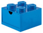 Blaue LEGO Aufbewahrungsbox mit Schublade