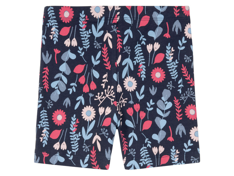 Gehe zu Vollbildansicht: lupilu® Kleinkinder Mädchen Leggings Radler, 2 Stück, mit hohem Baumwollanteil - Bild 11