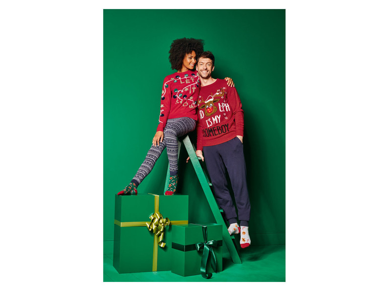 Gehe zu Vollbildansicht: esmara® Damen Leggings mit weihnachtlichen Motiven - Bild 6