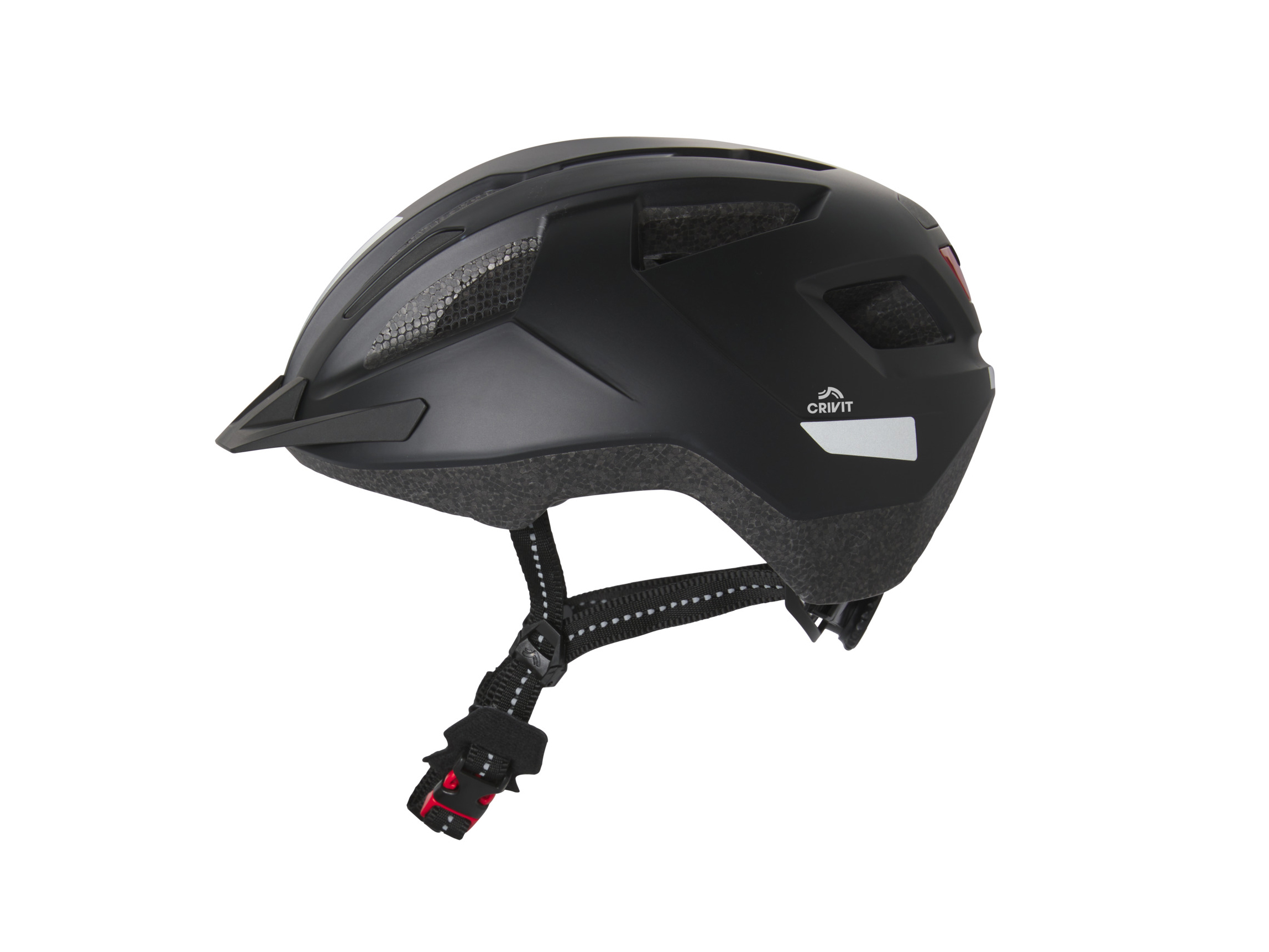 Thumbnail - CRIVIT Fahrradhelm mit Rearlight (Schwarz, L/XL)