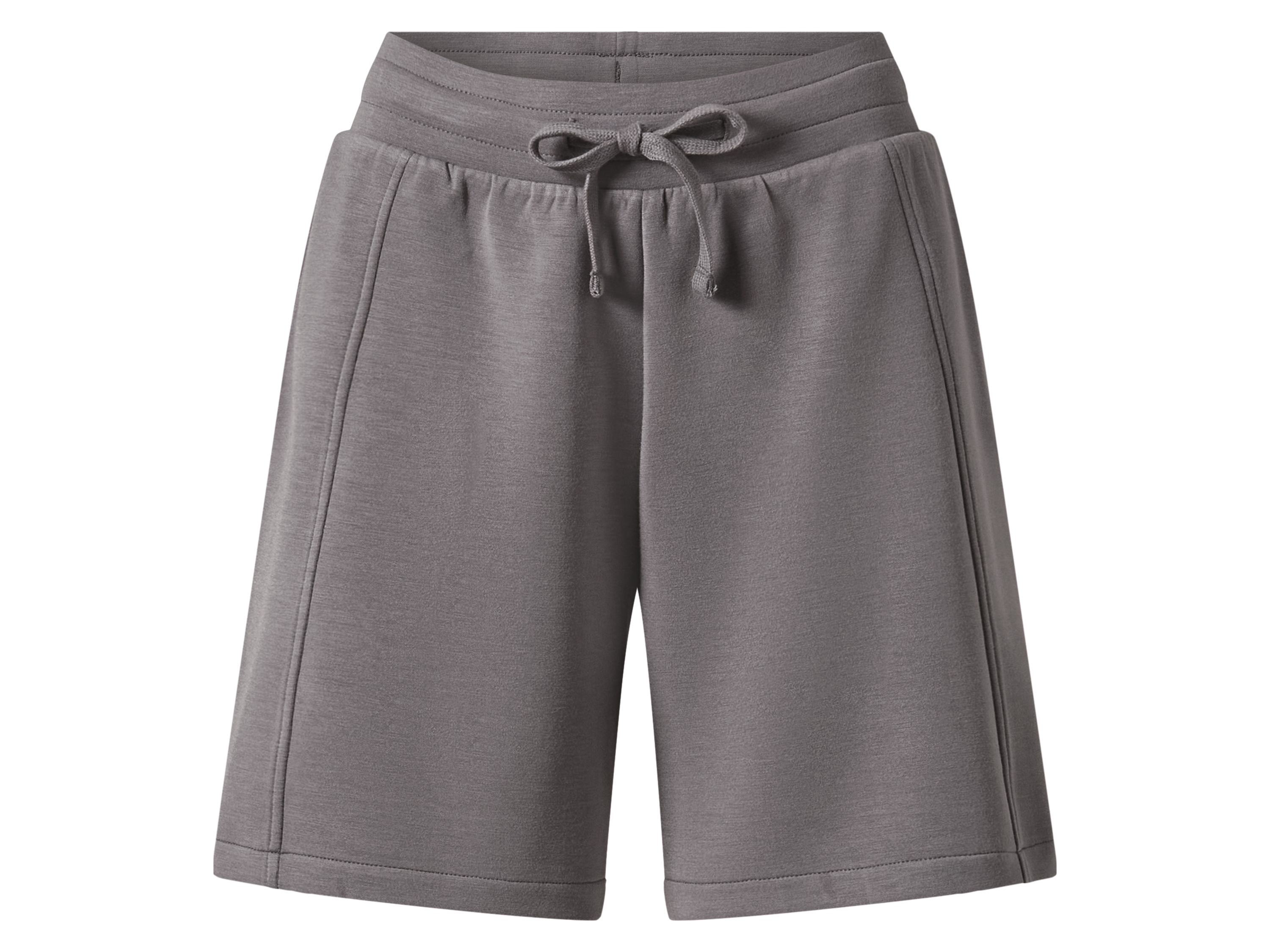ESMARA® Damen Shorts, leger geschnitten (Grau, M(40/42))""
