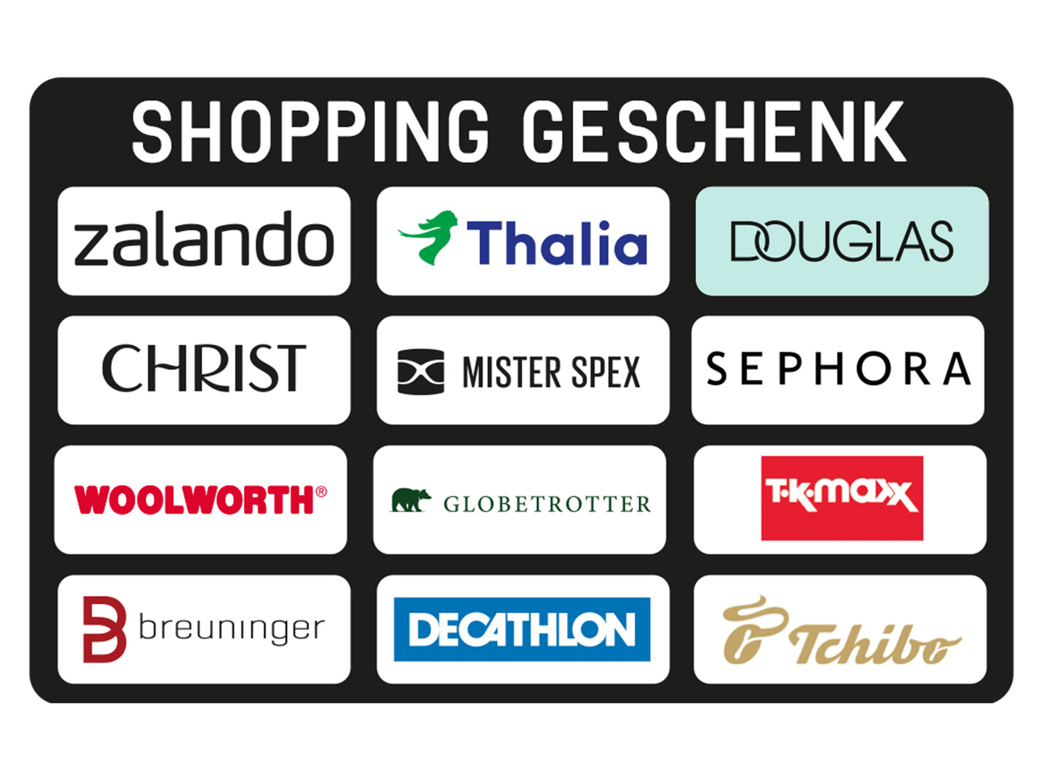Wunschgutschein Shopping - Digital Code 25€ | LIDL