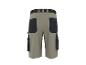 Herren-Arbeitsshorts in Beige und Schwarz mit Cargotaschen