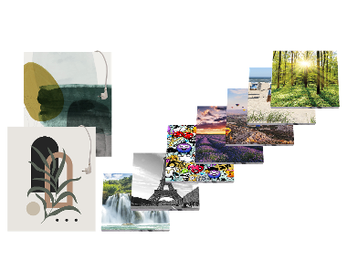 marmony® Infrarot-MOTIV-Heizkörper 500 W mit Thermostat MTC-40