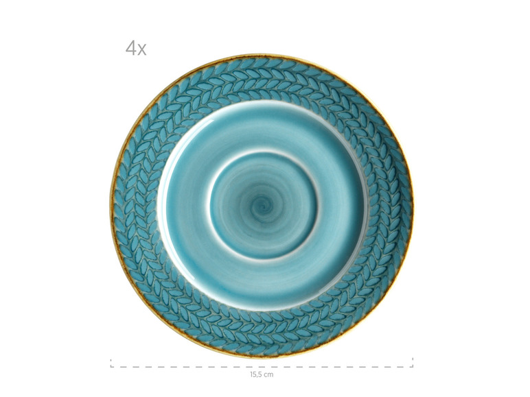 Teller-Set »Prospero«, 8-teilig, handbemalt