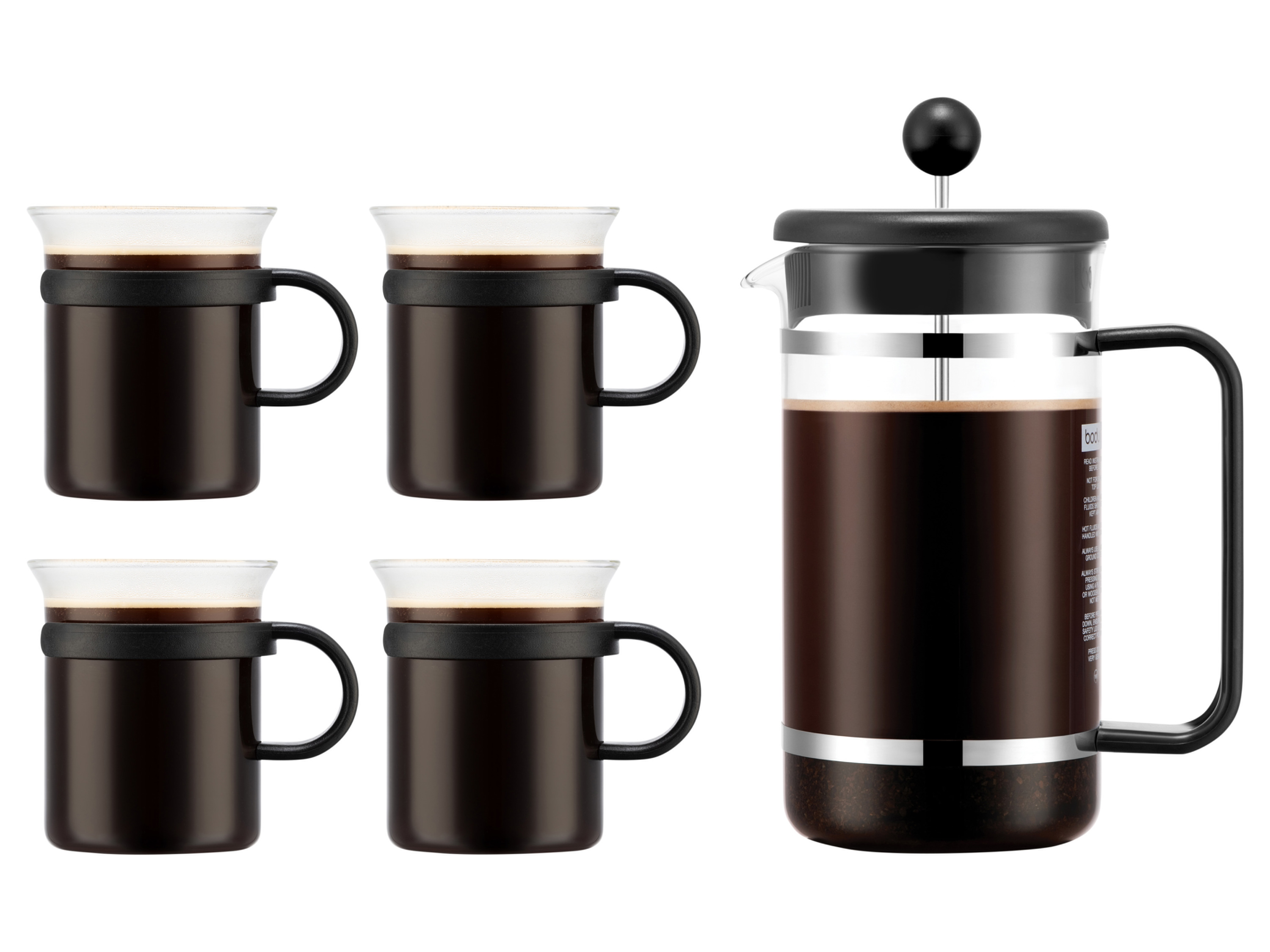 BODUM Teebereiter »BISTRO NOUVEAU« / Kaffeebereiter »BISTRO« (Kaffeebereiter und Kaffeeglas)