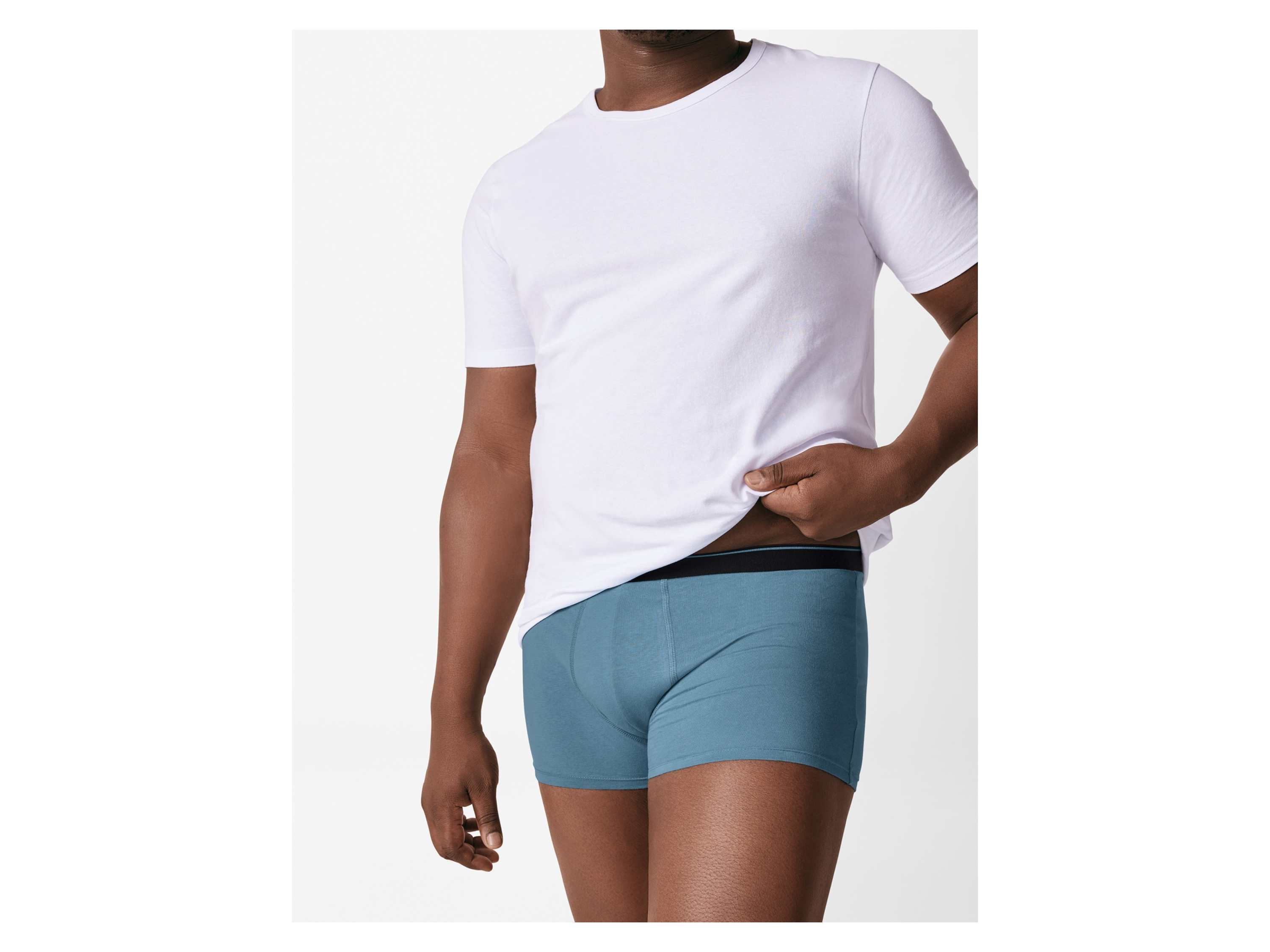 Thumbnail - esmara Men Herren Boxer, 3 Stück (schwarz/blau/grau, 9/3XL)""