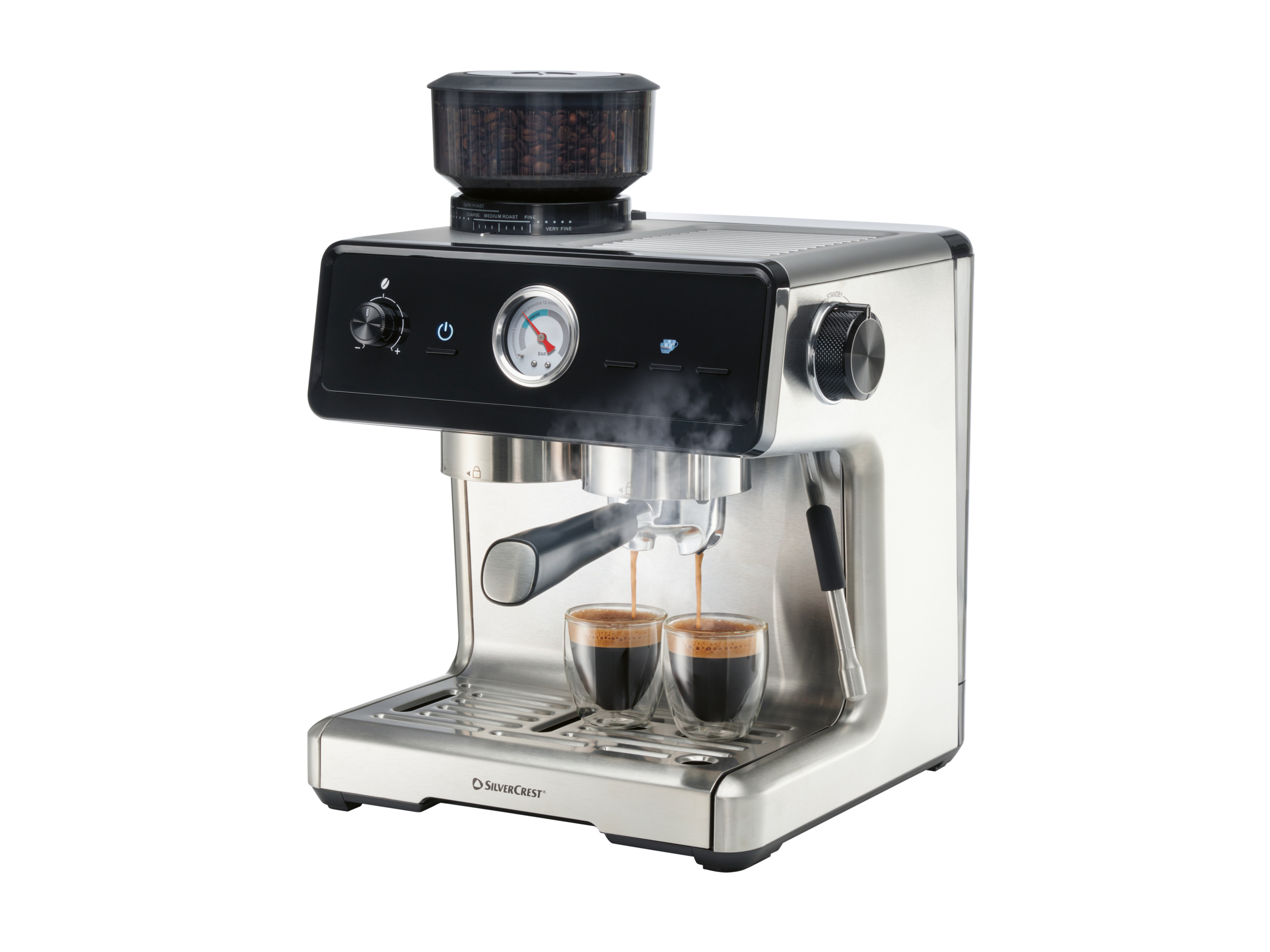 SILVERCREST® Premium-Espressomaschine »SEMST 1500 A1«""