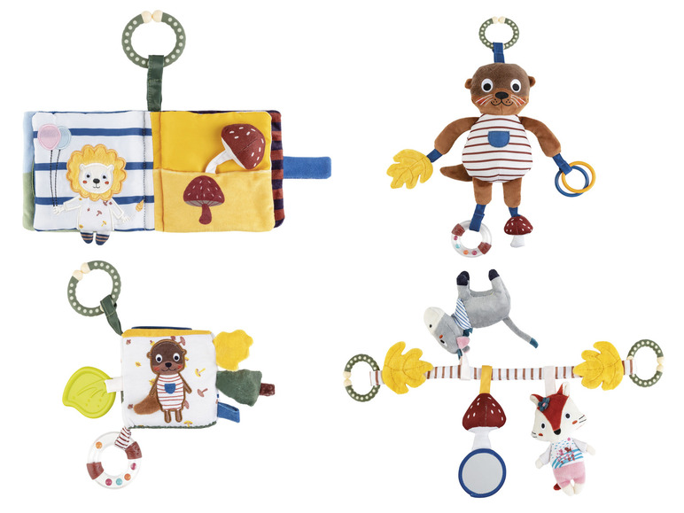Gehe zu Vollbildansicht: lupilu® Babyspielzeug mobil, mit C-Ring - Bild 1