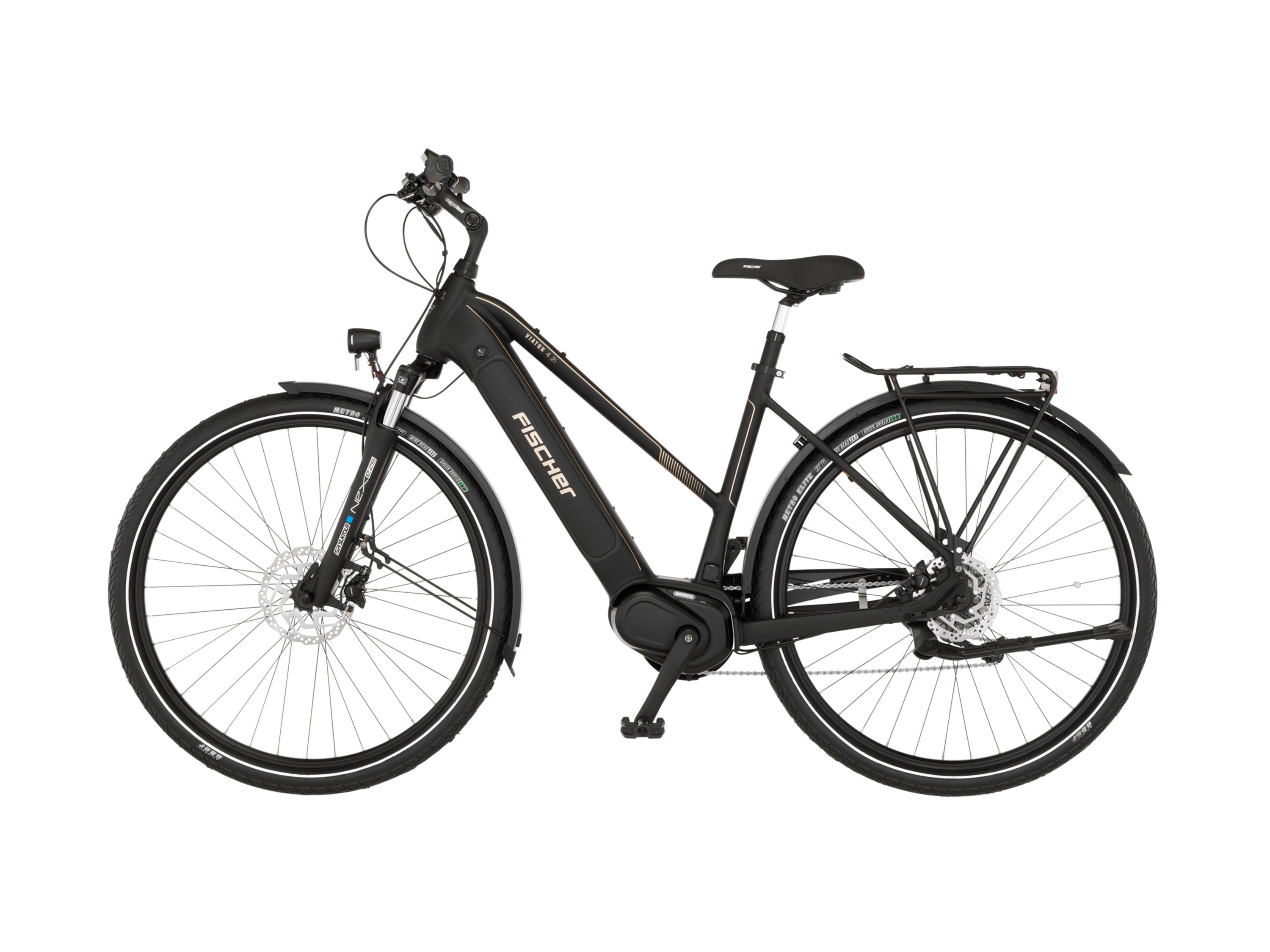 FISCHER Trekking E-Bike Viator 4.2i 28 Zoll (Trapez, 50 cm)