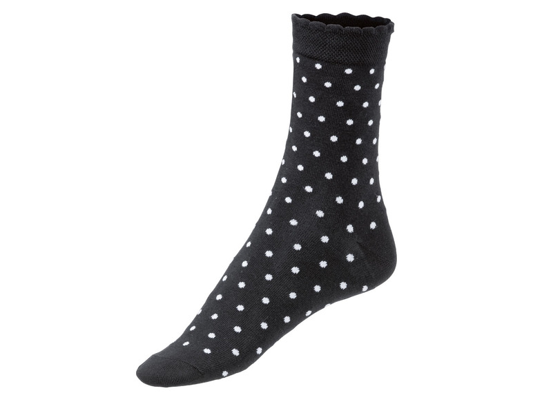 Gehe zu Vollbildansicht: esmara Damen Socken, 7 Paar, mit Pikeebund - Bild 7