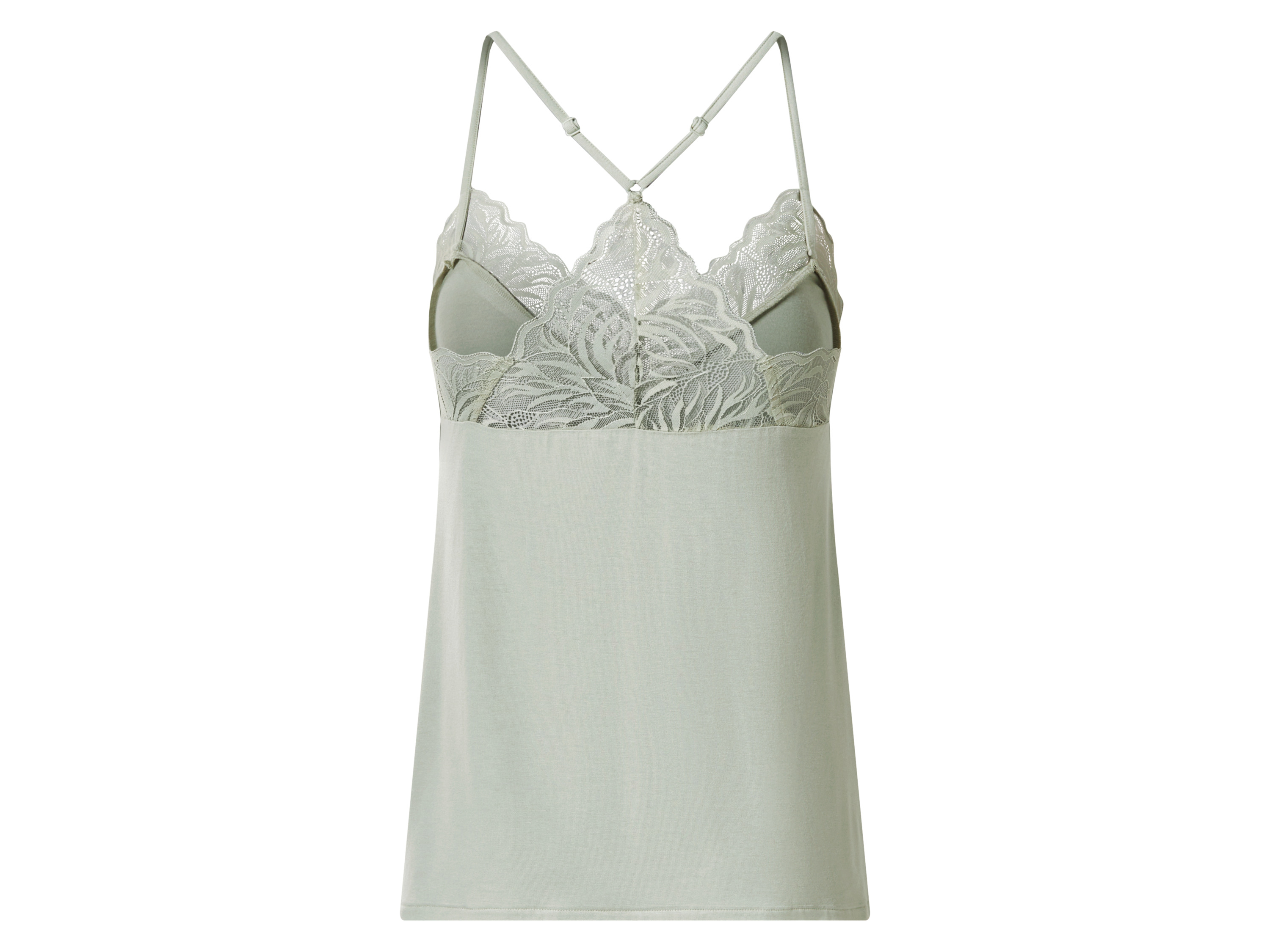 Thumbnail - esmara® Damen Pyjama kurz/lang (grün/gemustert, L(44/46))