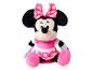 Minnie Maus Plüschtier, pink und schwarz, mit weißen Punkten