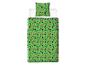 Minecraft-Bettwäsche-Set, grün, gemustert
