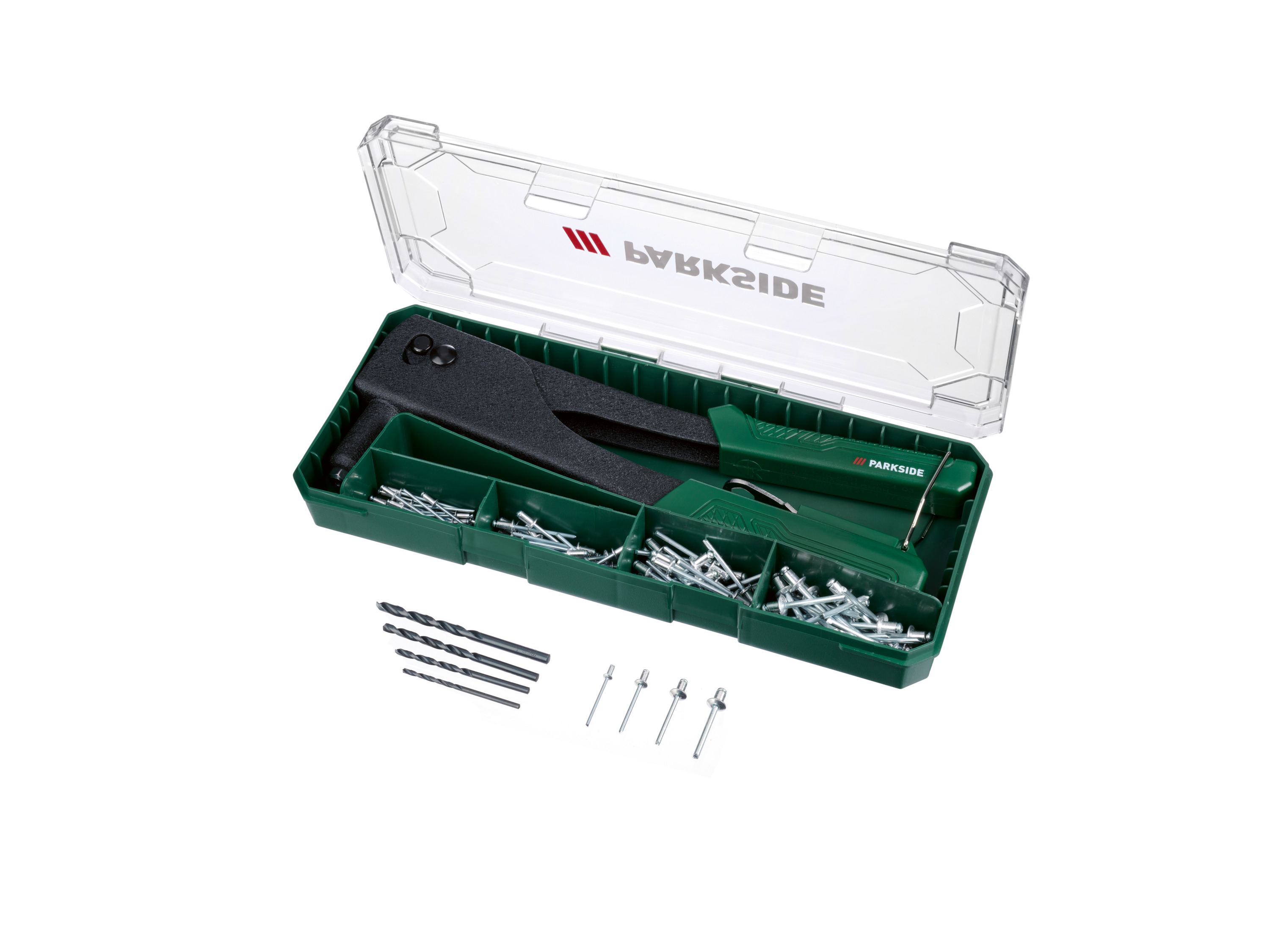 Thumbnail - PARKSIDE® Blindnietenzangen Set »PBNZ 4 E3«, 110-teilig""