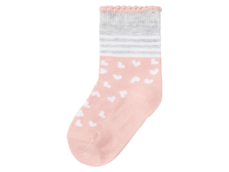 Gehe zu Vollbildansicht: lupilu Kleinkinder Mädchen Socken, 7 Paar, mit Bio-Baumwolle - Bild 17