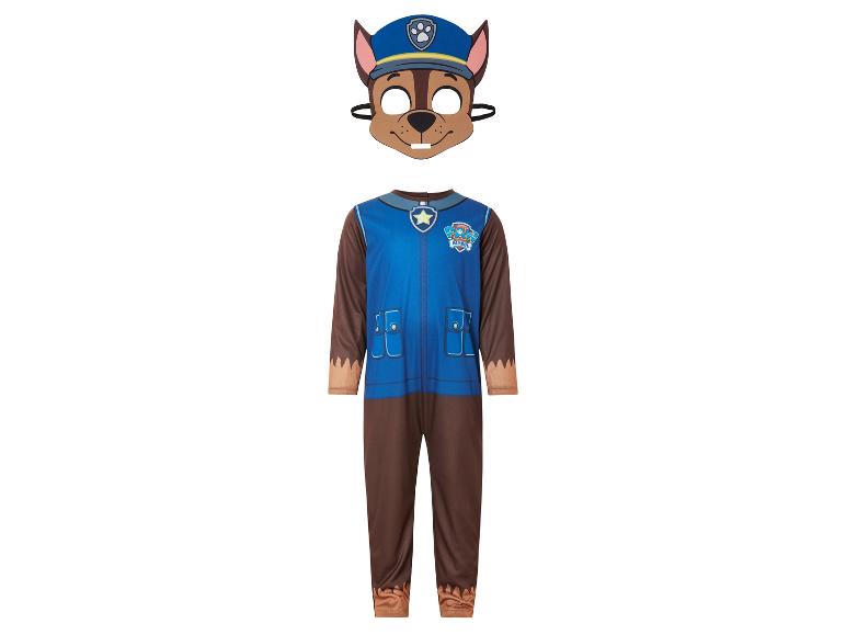 Paw Patrol Chase Kostüm mit Maske.