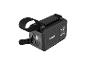 Schwarze tragbare Powerbank mit 40 mAh und 100 W Schnellladung.
