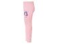 Rosa Kinderleggings mit Cartoon-Figur und kleinen Sternen.